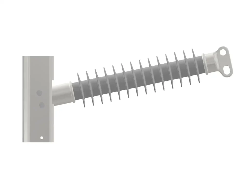 polymer line post insulators